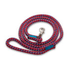 BULLYMAKE Heavy Duty Nylon Leash - Red, Grey, & Purple