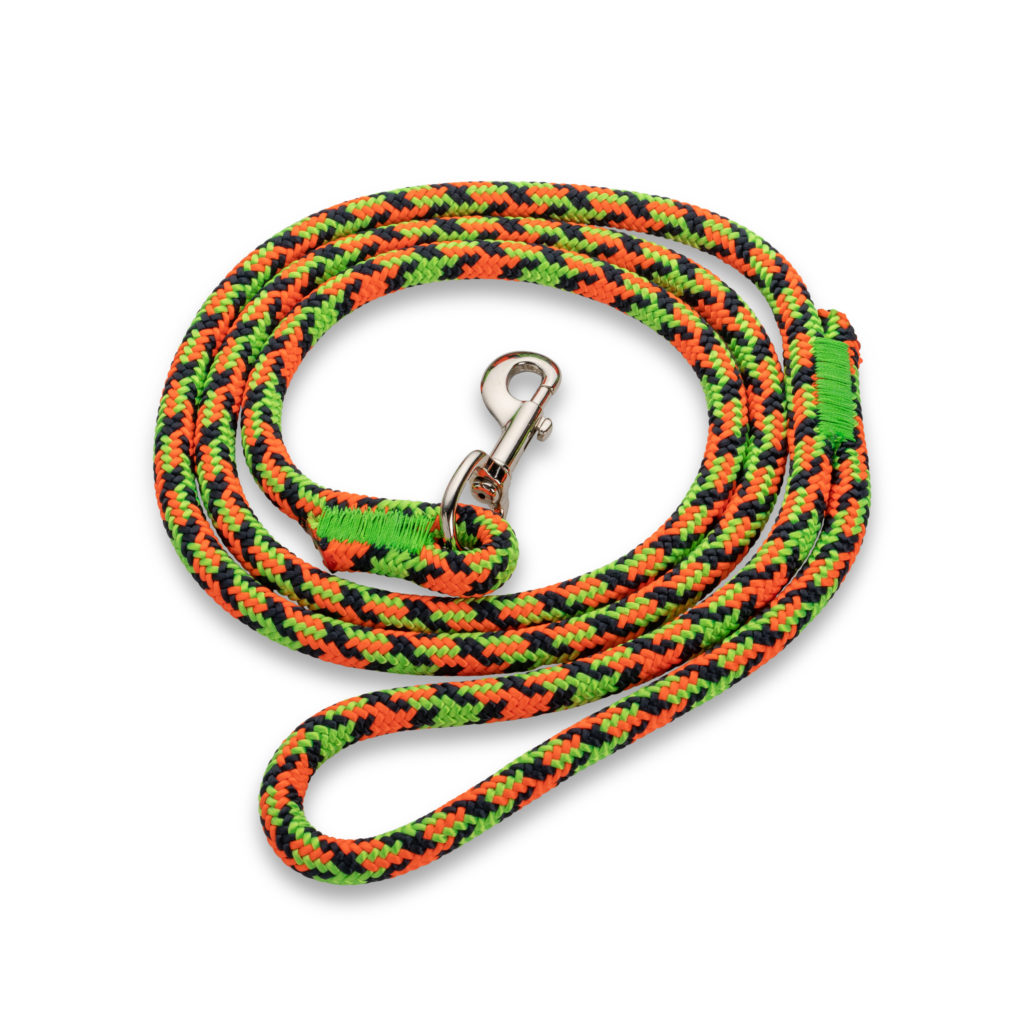 BULLYMAKE Heavy Duty Nylon Leash Orange, Green, & Black BULLYMAKE Shop