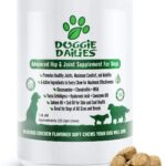 Doggie Dailies Advanced Hip and Joint Supplement for Dogs, 225 Soft Chews
